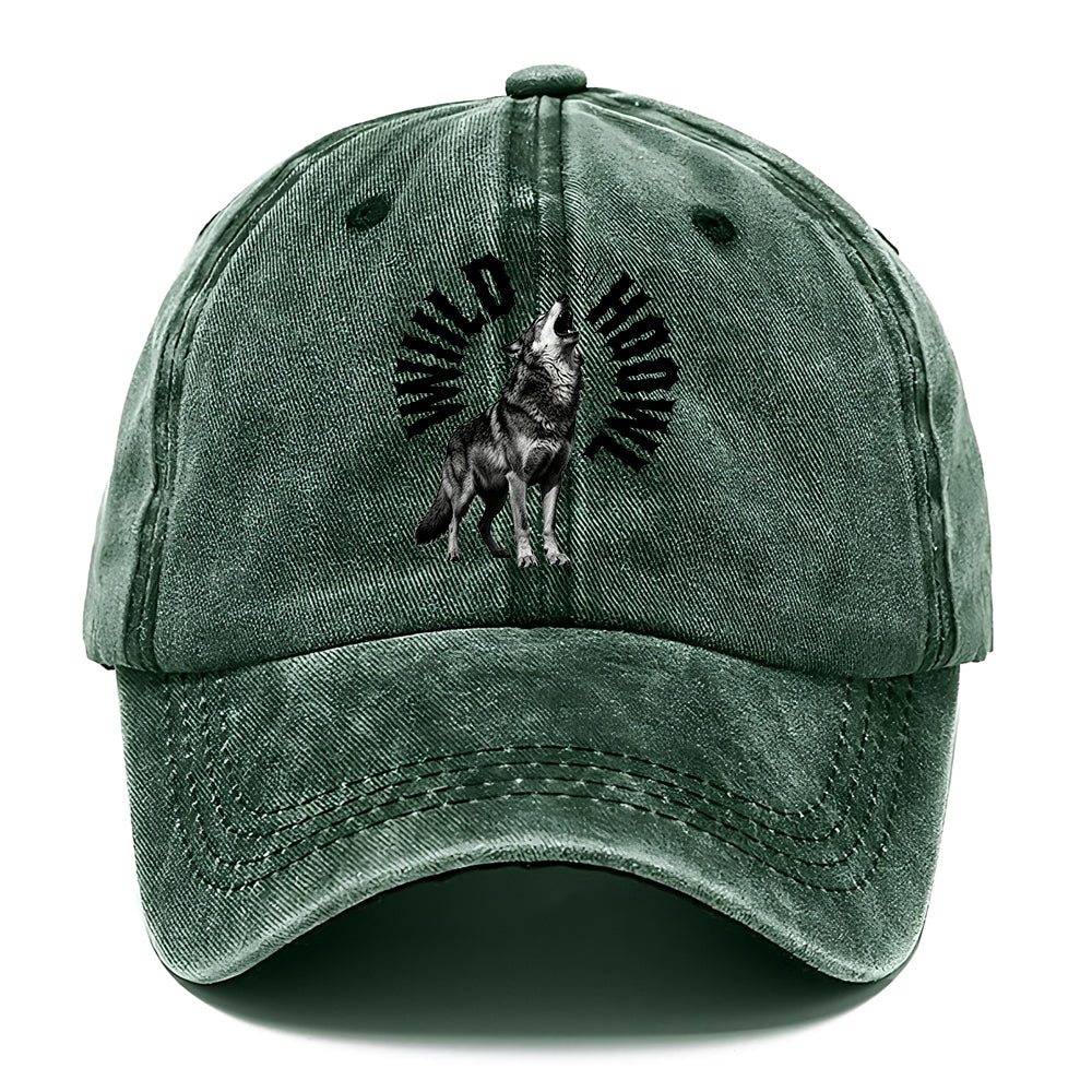 Howling Wolf Black Classic Cap