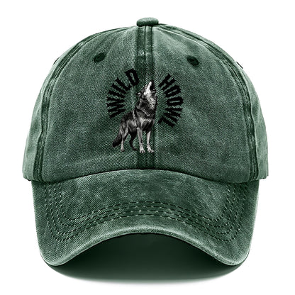 Howling Wolf Black Classic Cap