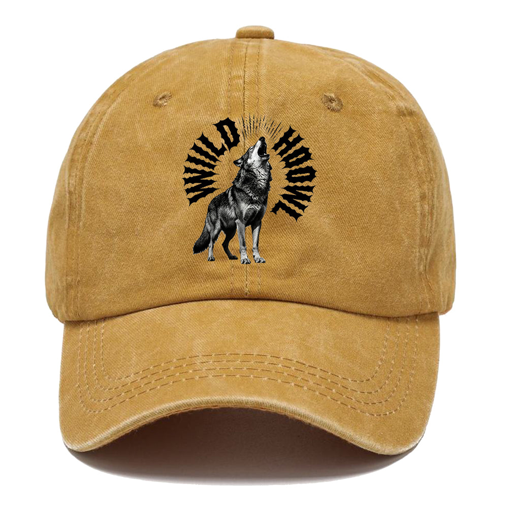 Howling Wolf Black Classic Cap
