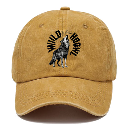 Howling Wolf Black Classic Cap
