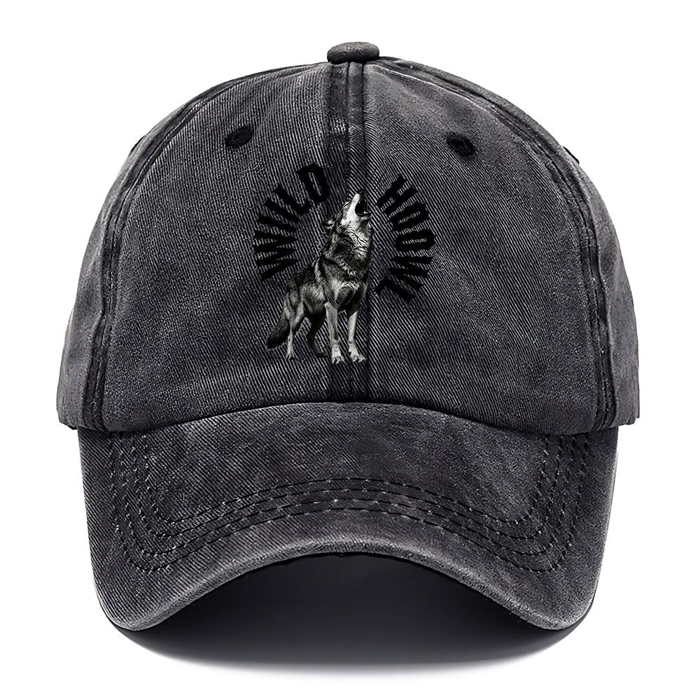 Howling Wolf Black Classic Cap