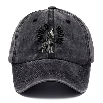 Howling Wolf Black Classic Cap