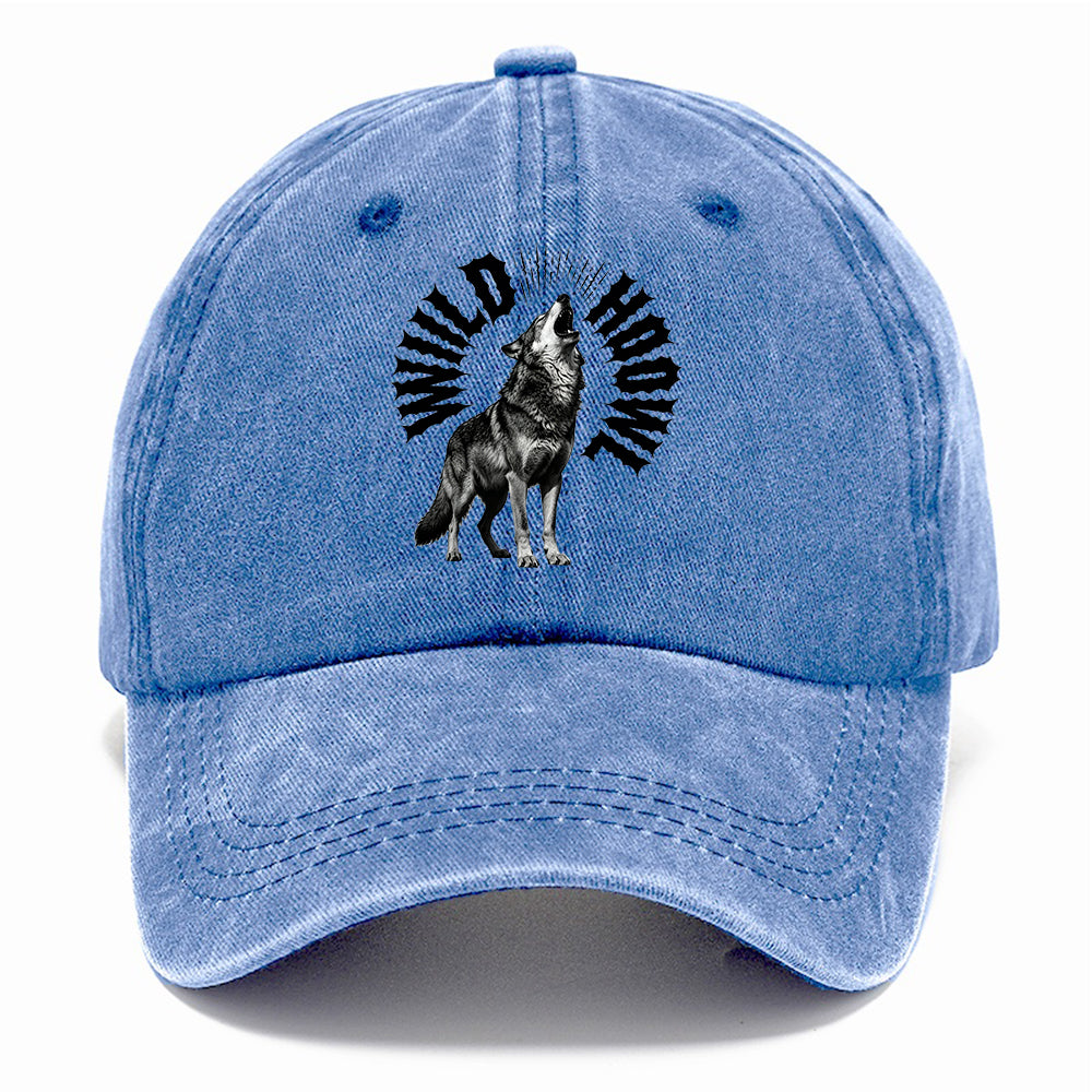 Howling Wolf Black Classic Cap
