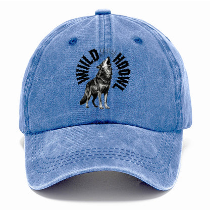 Howling Wolf Black Classic Cap