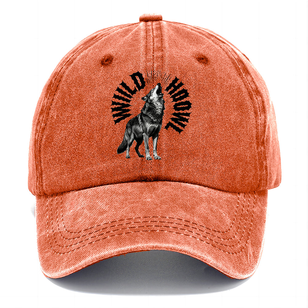 Howling Wolf Black Classic Cap