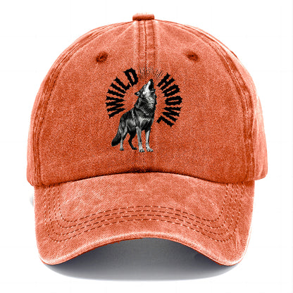 Howling Wolf Black Classic Cap