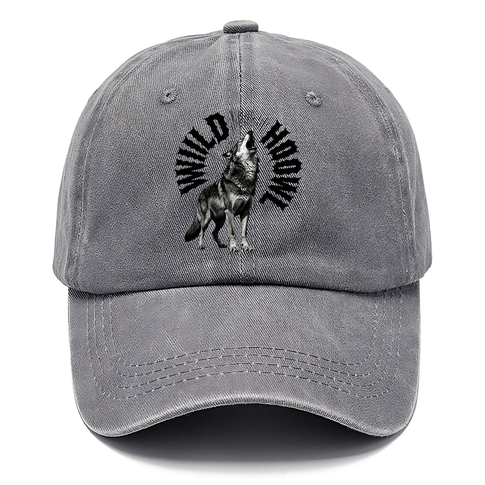 Howling Wolf Black Classic Cap