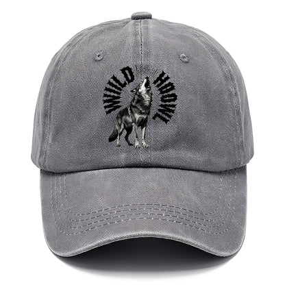 Howling Wolf Black Classic Cap