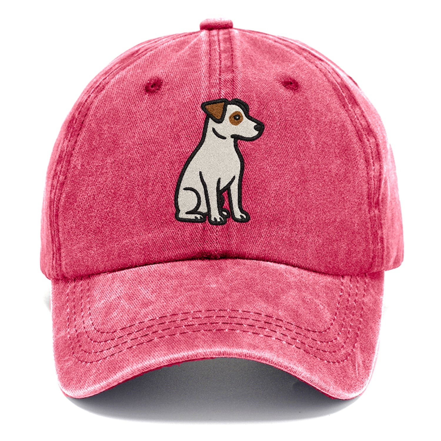 jack-russell-terrier-white-with-brown-patches-playful-spirit Hat