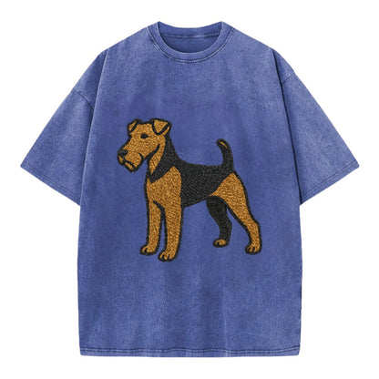 Welsh Terrier Black And Tan Pose Hat