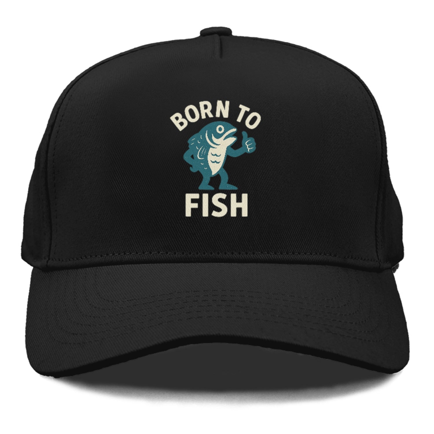born to fish Hat