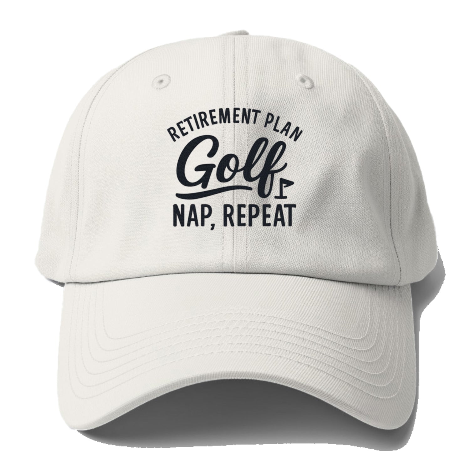 golf retirement plan nap repeat Hat