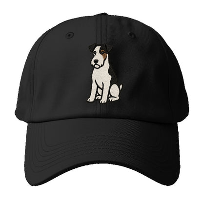 wire-fox-terrier-white-black-markings-spirited-charm Hat
