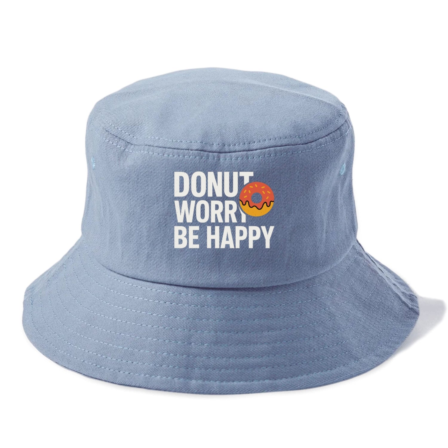 donut worry be happy Hat