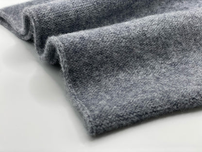 Gorro de punto Pandaize 100 % lana merino con elegante borde enrollado: gorro unisex de moda para otoño/invierno.