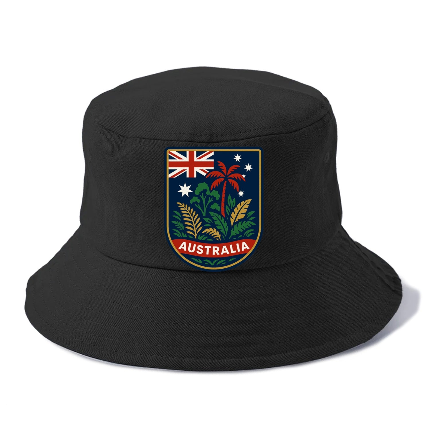 Australian Travel Badge Hat
