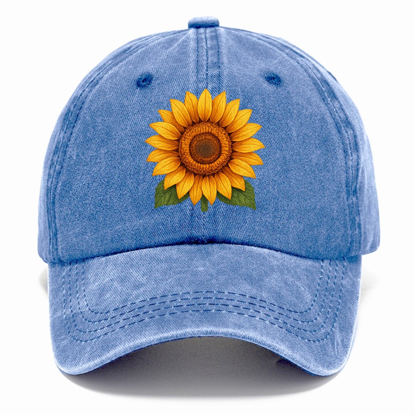 golden sunflower bloom Hat