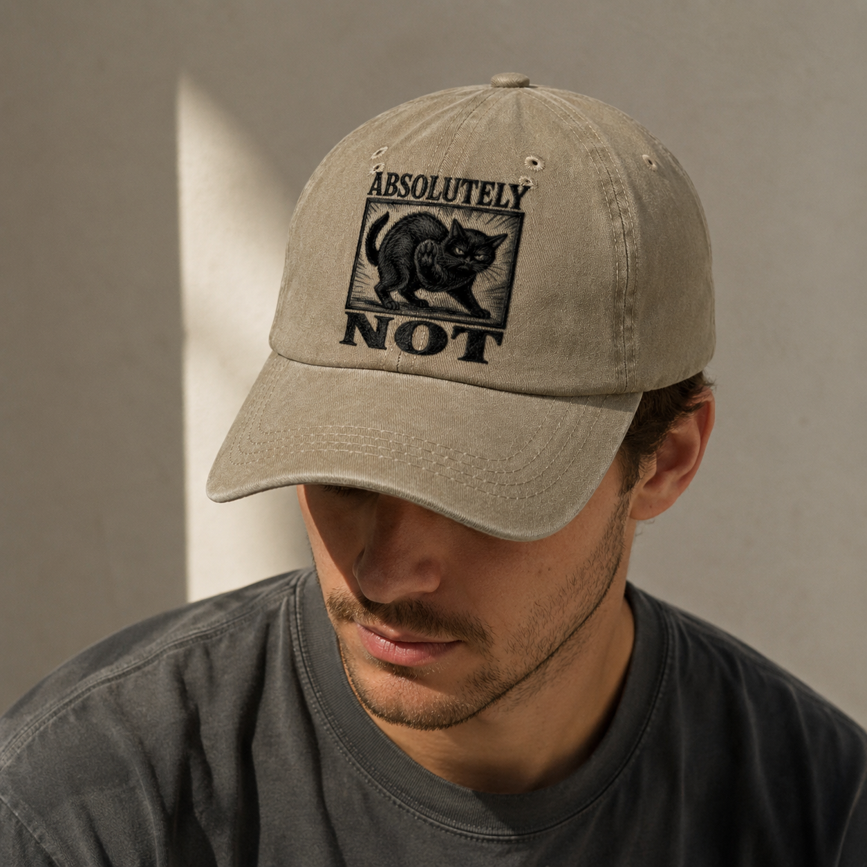 Absolutely Not Classic Cap – editorial product image
