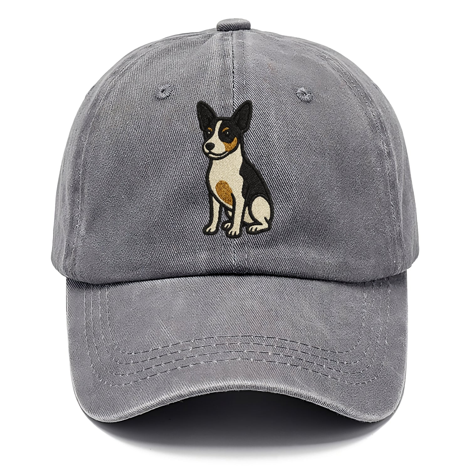 Rat Terrier Tri Color Pose Hat
