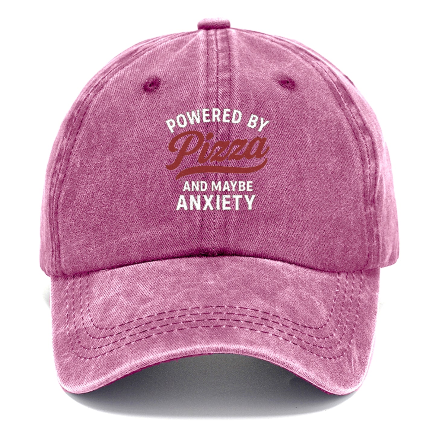 pizza powered anxious appetite Hat