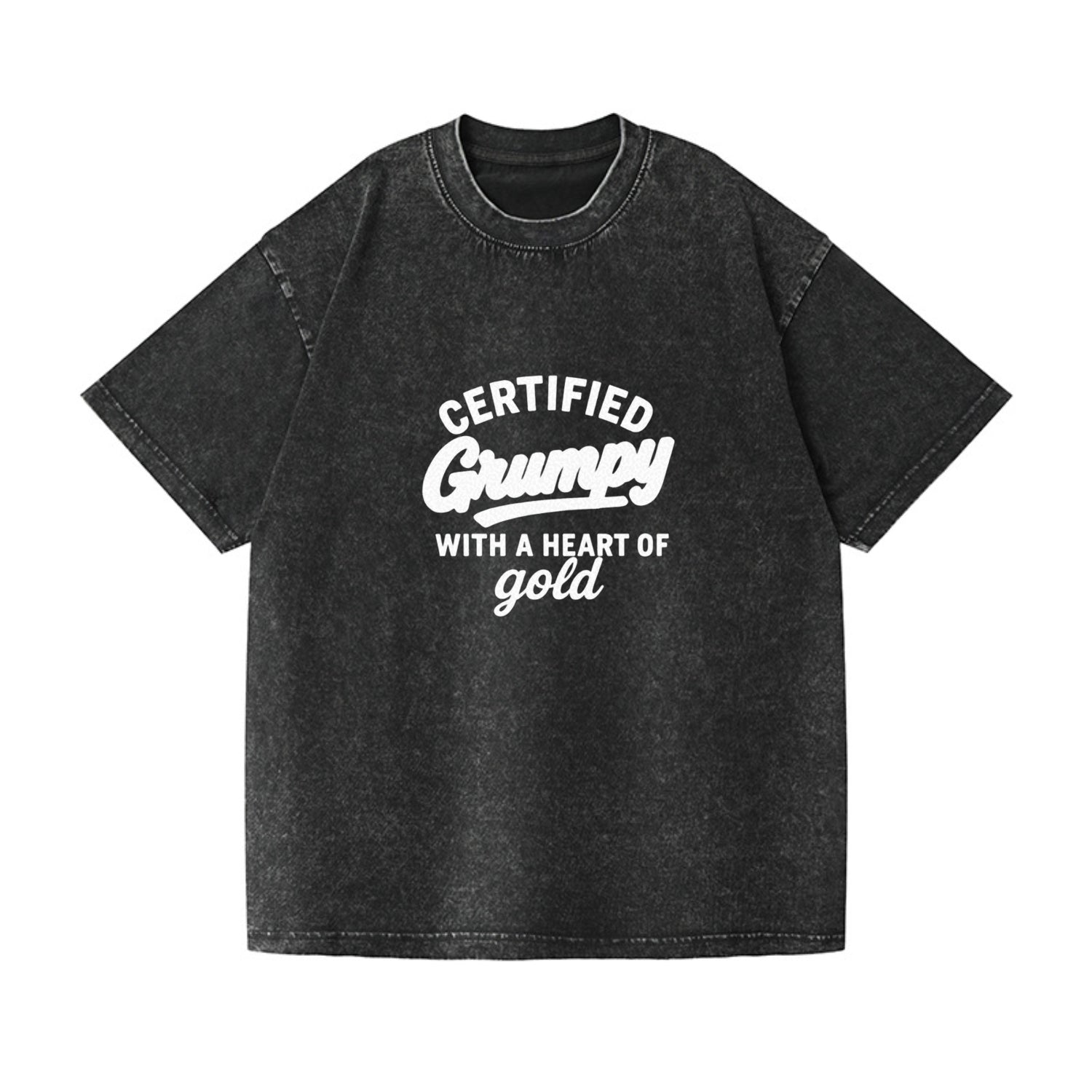 certified grumpy heart of gold Hat