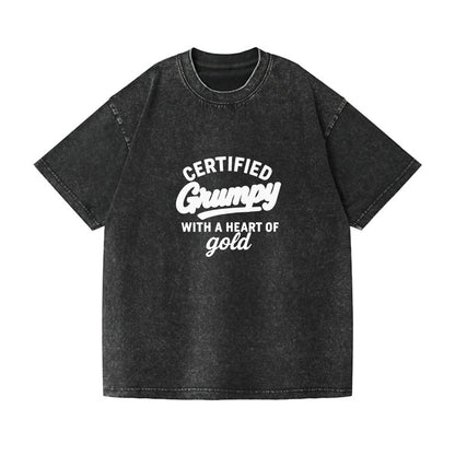 certified grumpy heart of gold Hat