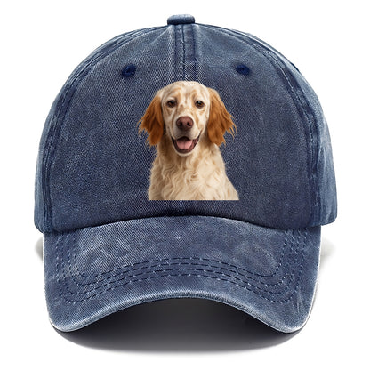english setter: elegant field companion Hat