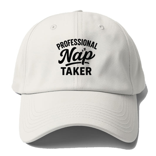 professional nap taker artful design Hat
