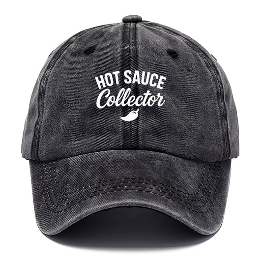 hot sauce collector's fiery passion Hat