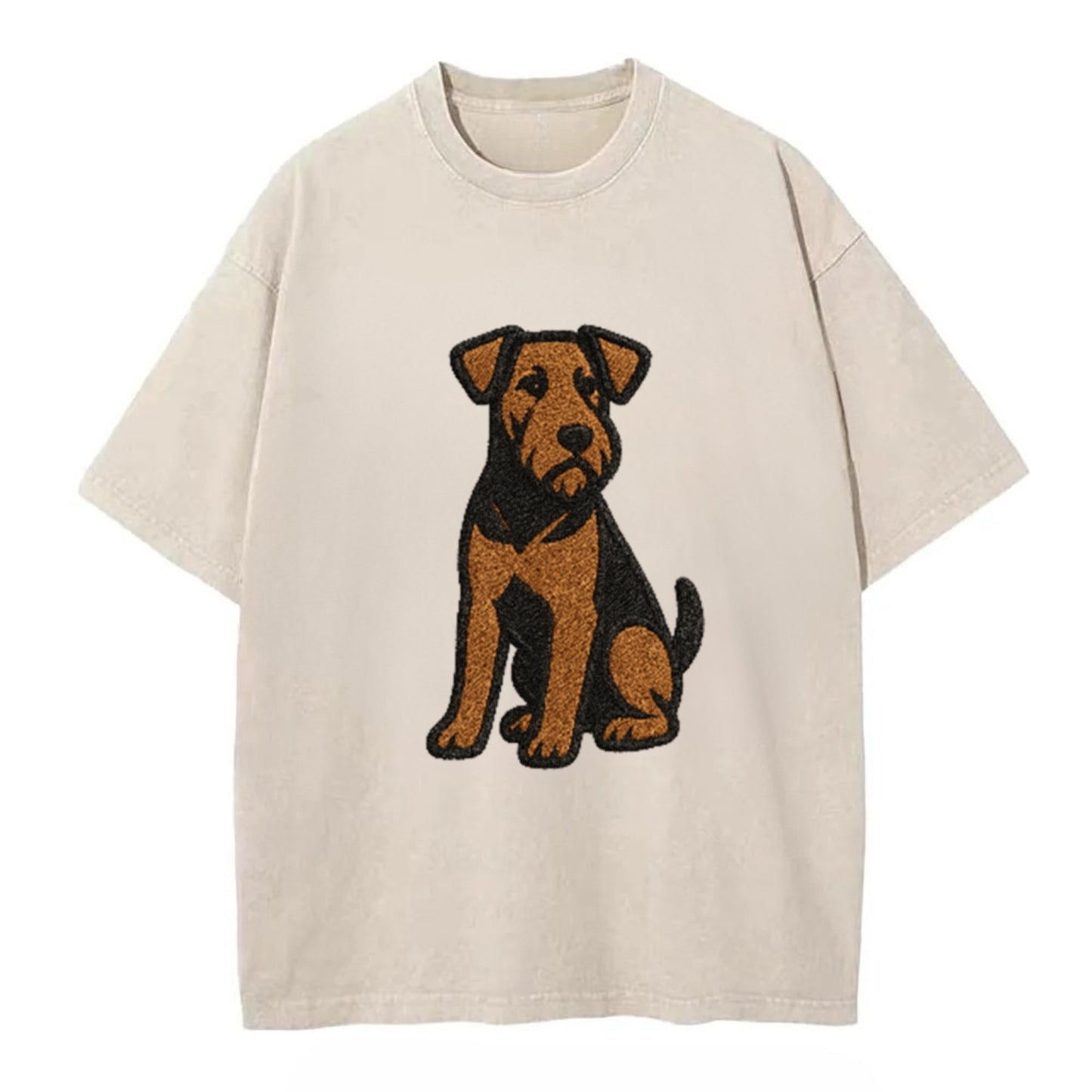 Airedale Terrier Black And Tan Design Hat