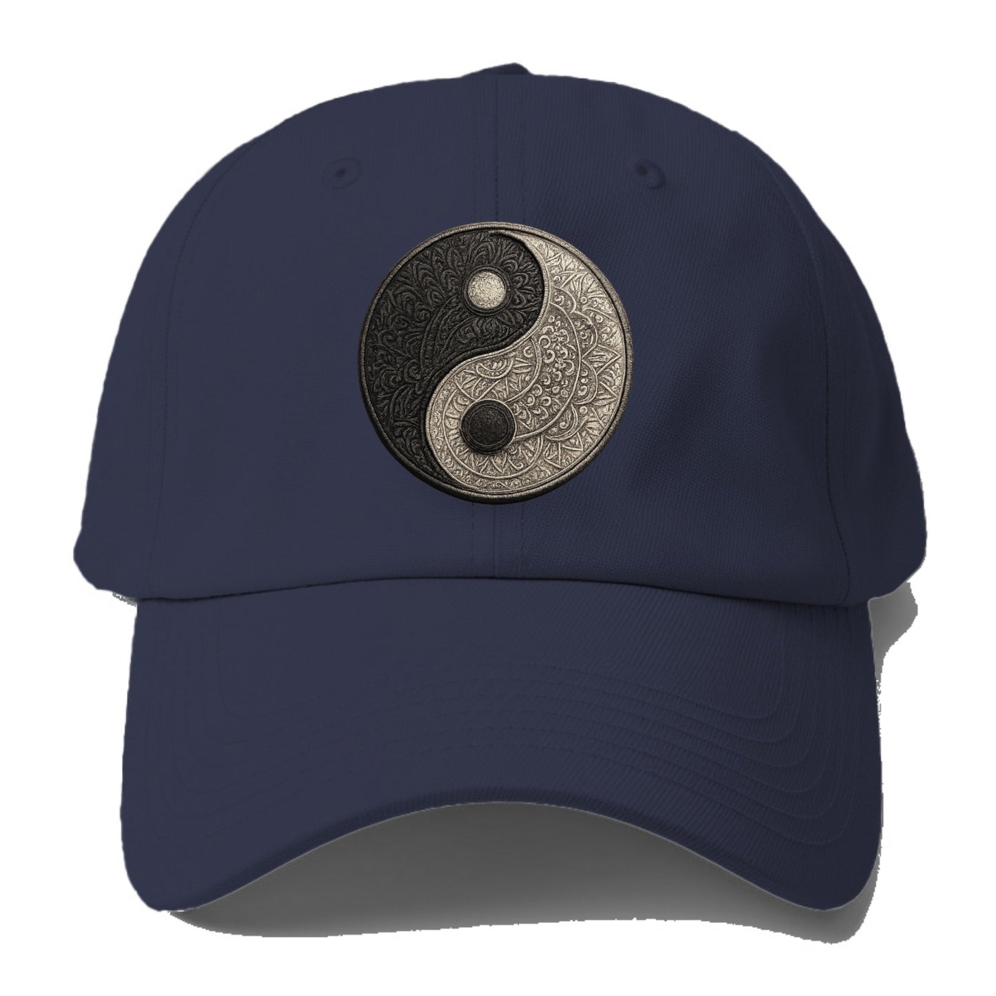 mandala yin yang pattern Hat