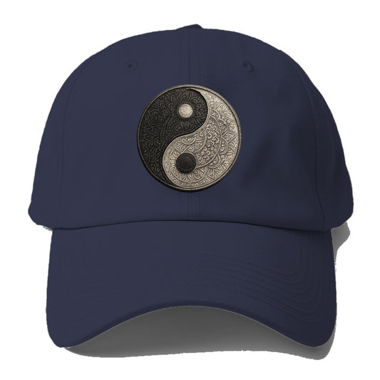 mandala yin yang pattern Hat