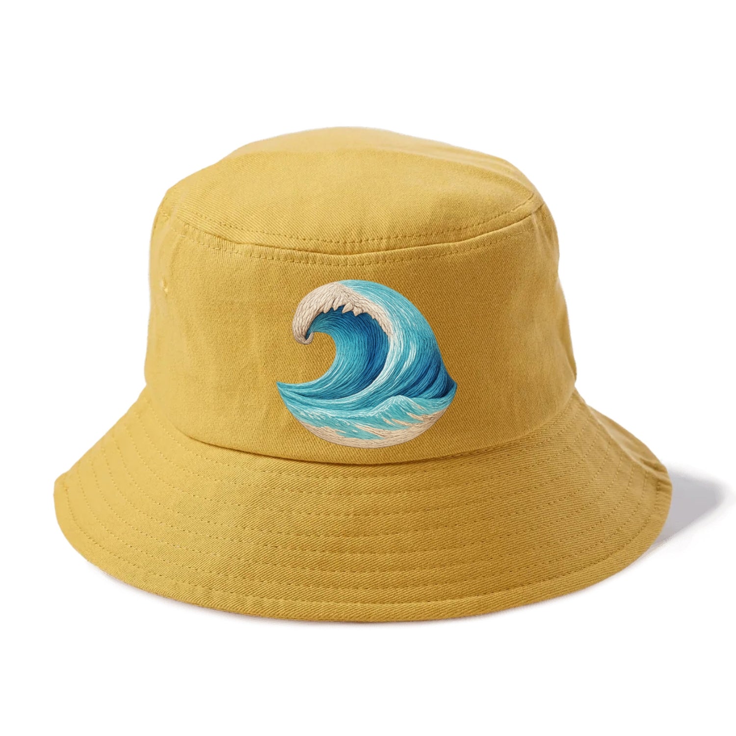 ocean's embrace woven depths Hat