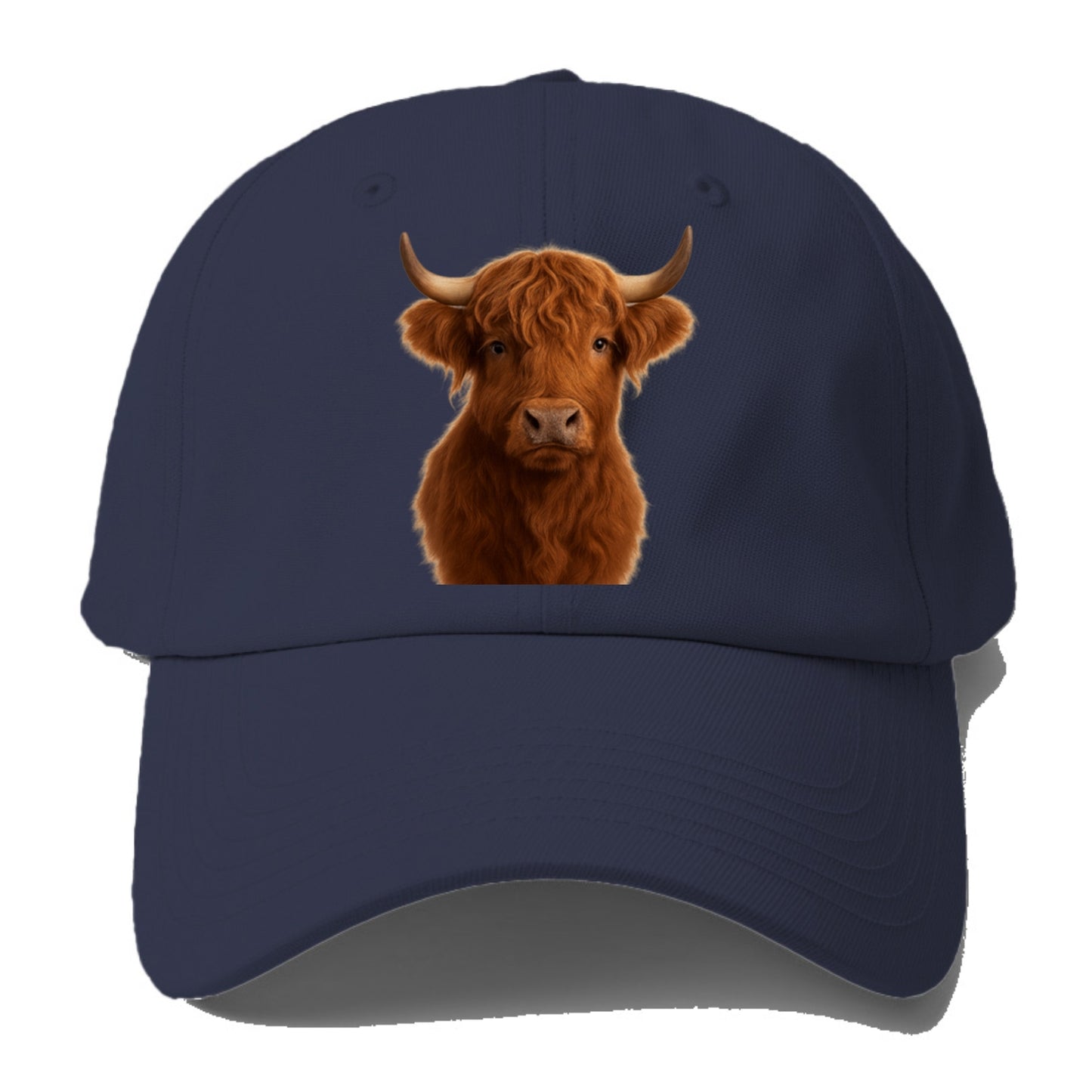 highland cow portrait design Hat
