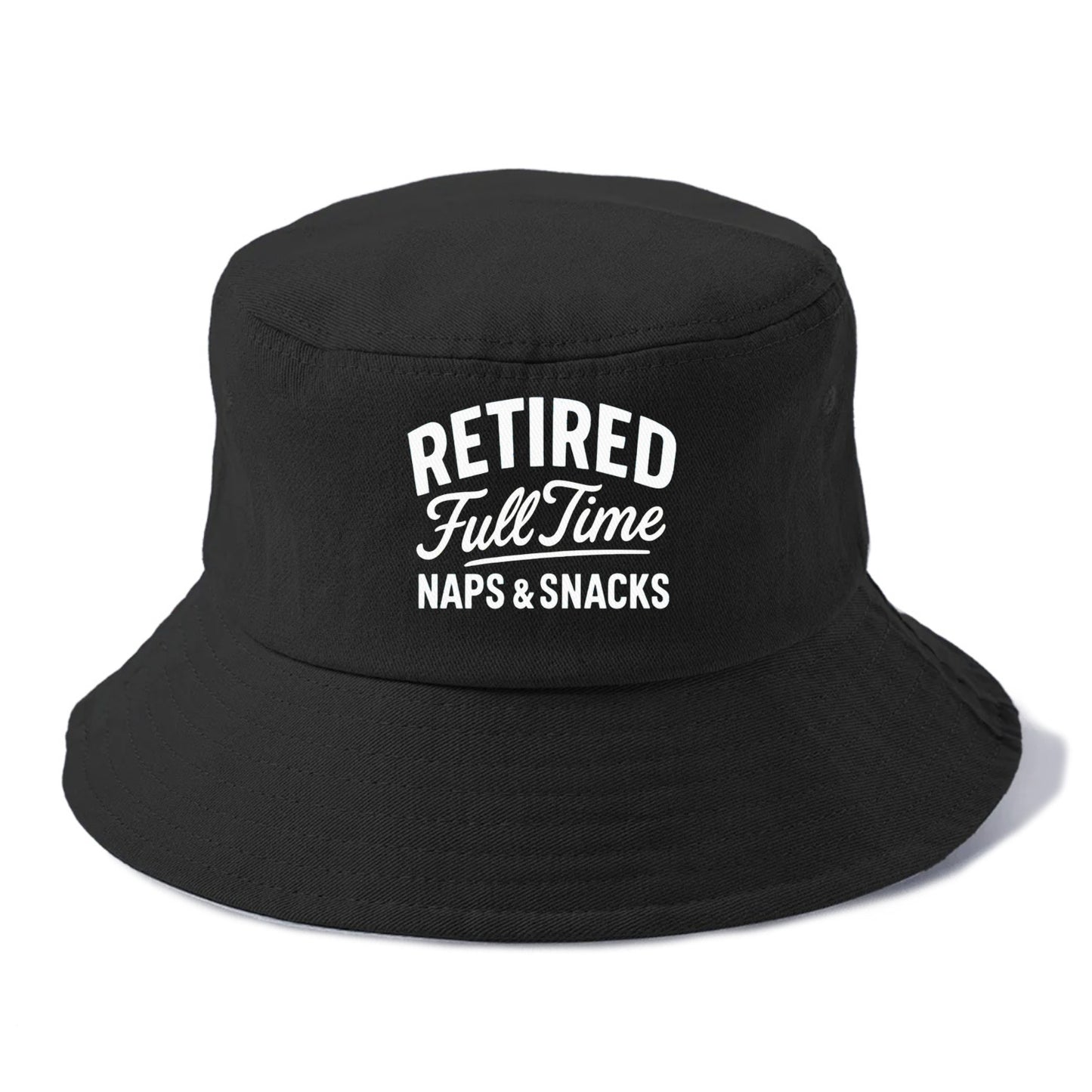 retired full time naps snacks Hat
