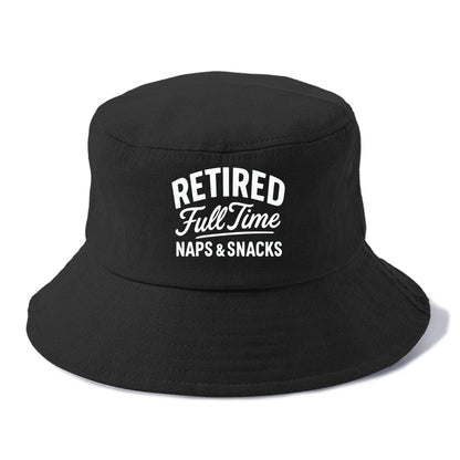 retired full time naps snacks Hat