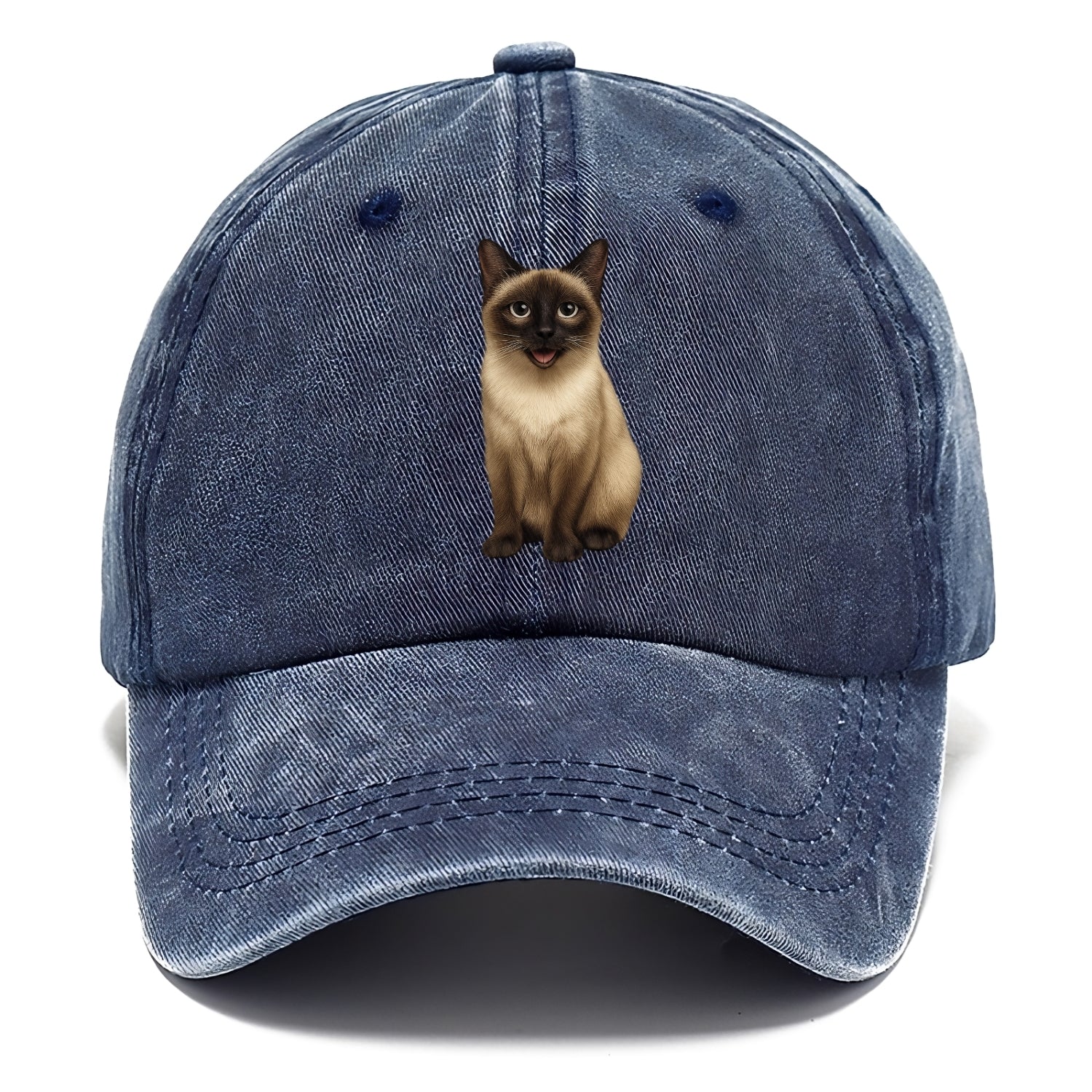 siamese cat illustration Hat