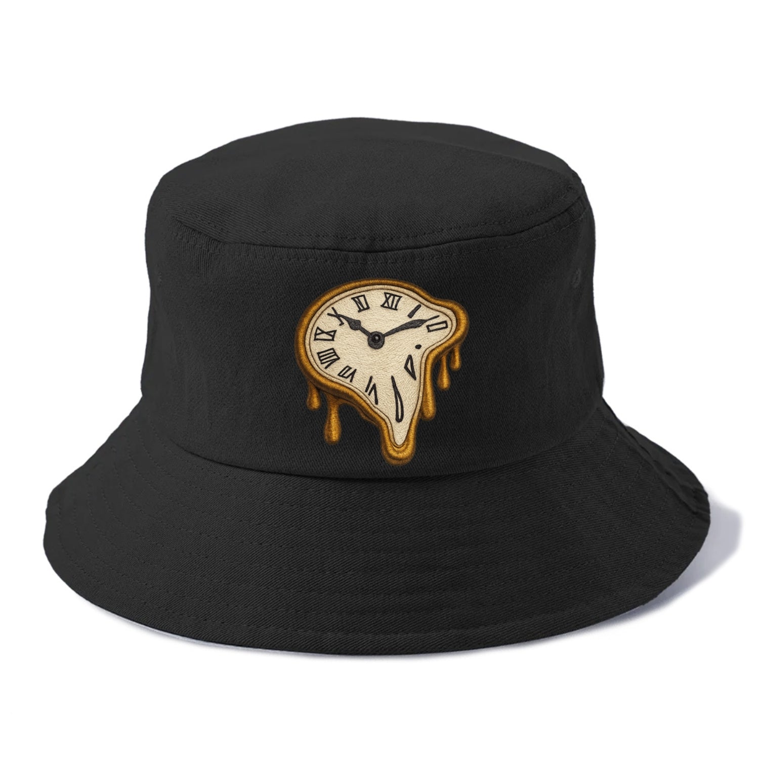 melting clock surreal time distortion Hat
