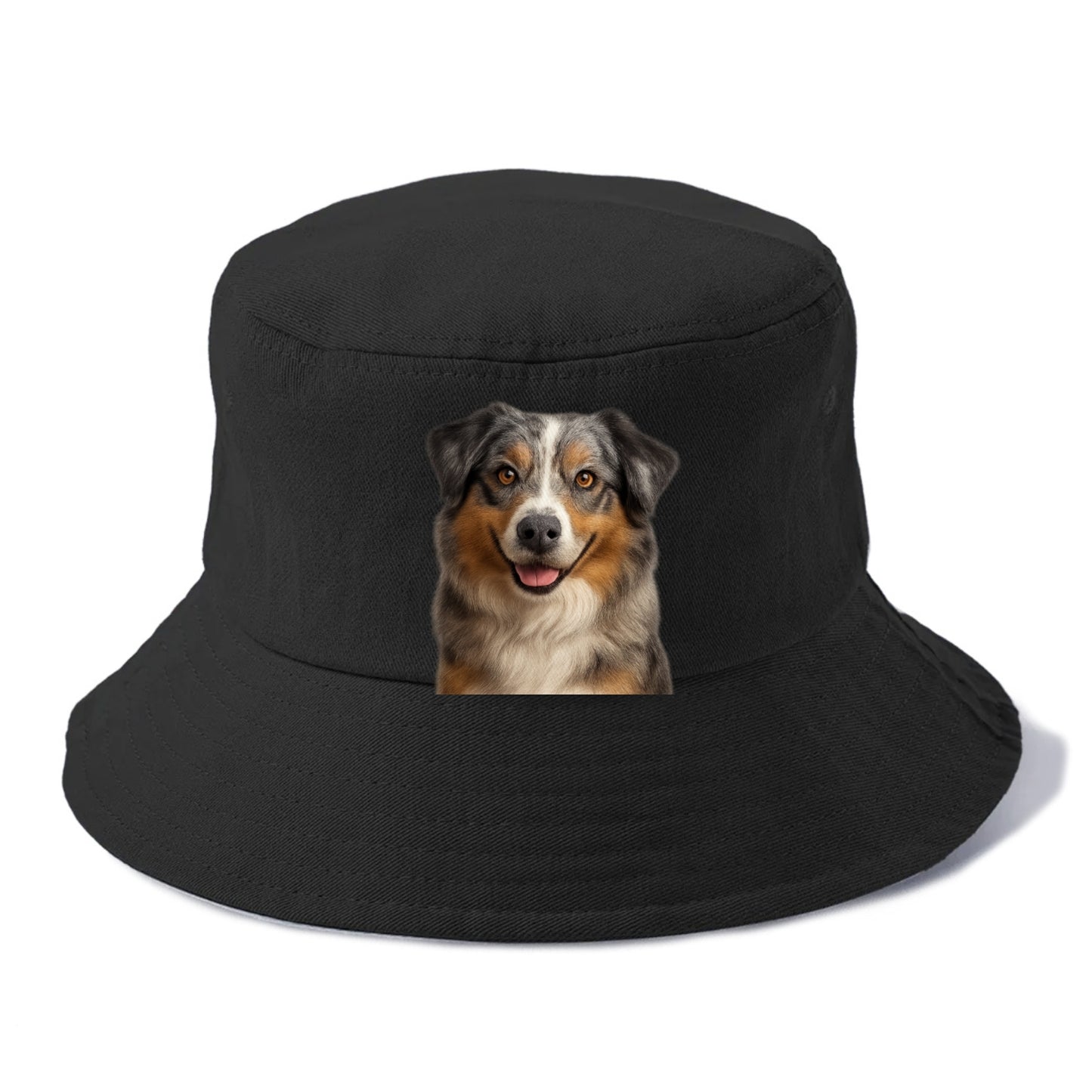 australian shepherd portrait design Hat