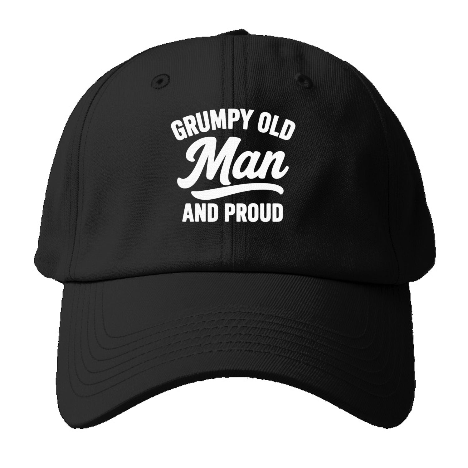 grumpy old man and proud Hat