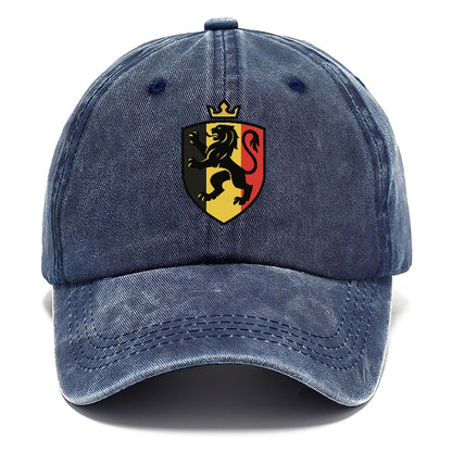 belgium royal lion emblem Hat