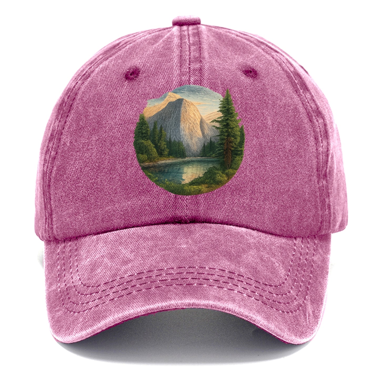 mountain lake serenity Hat