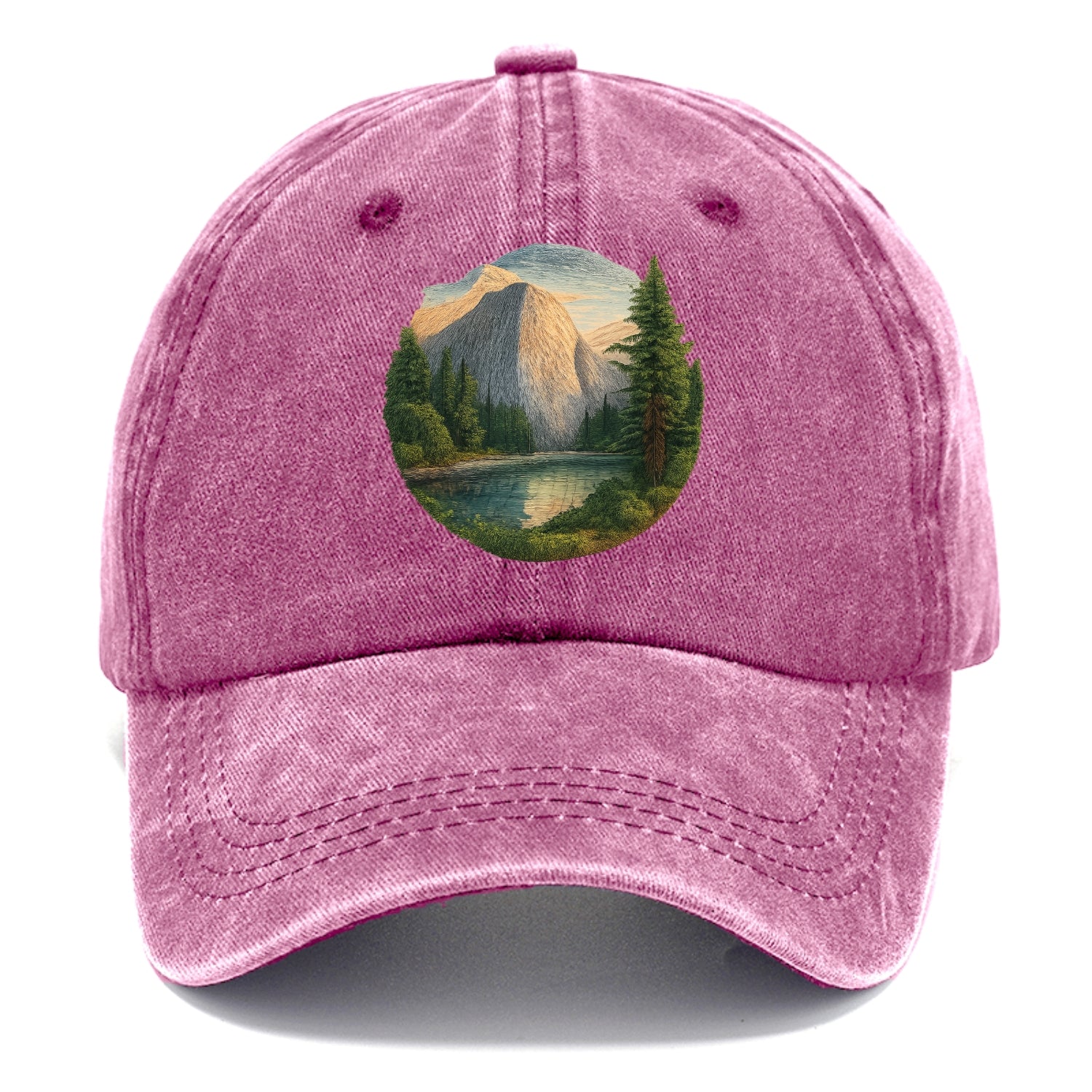 mountain lake serenity Hat