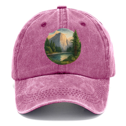 mountain lake serenity Hat