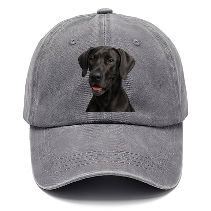 great dane portrait design Hat
