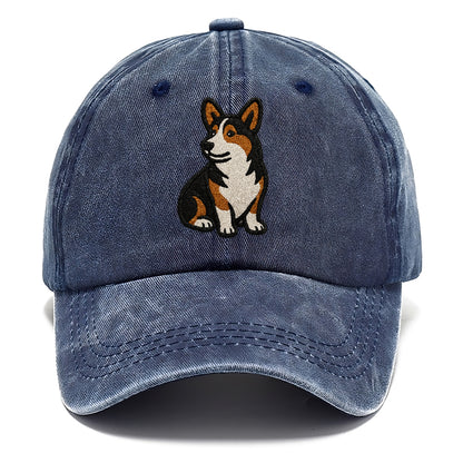 tricolor-corgi-playful-spirit Hat