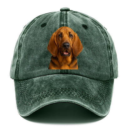 bloodhound portrait design Hat