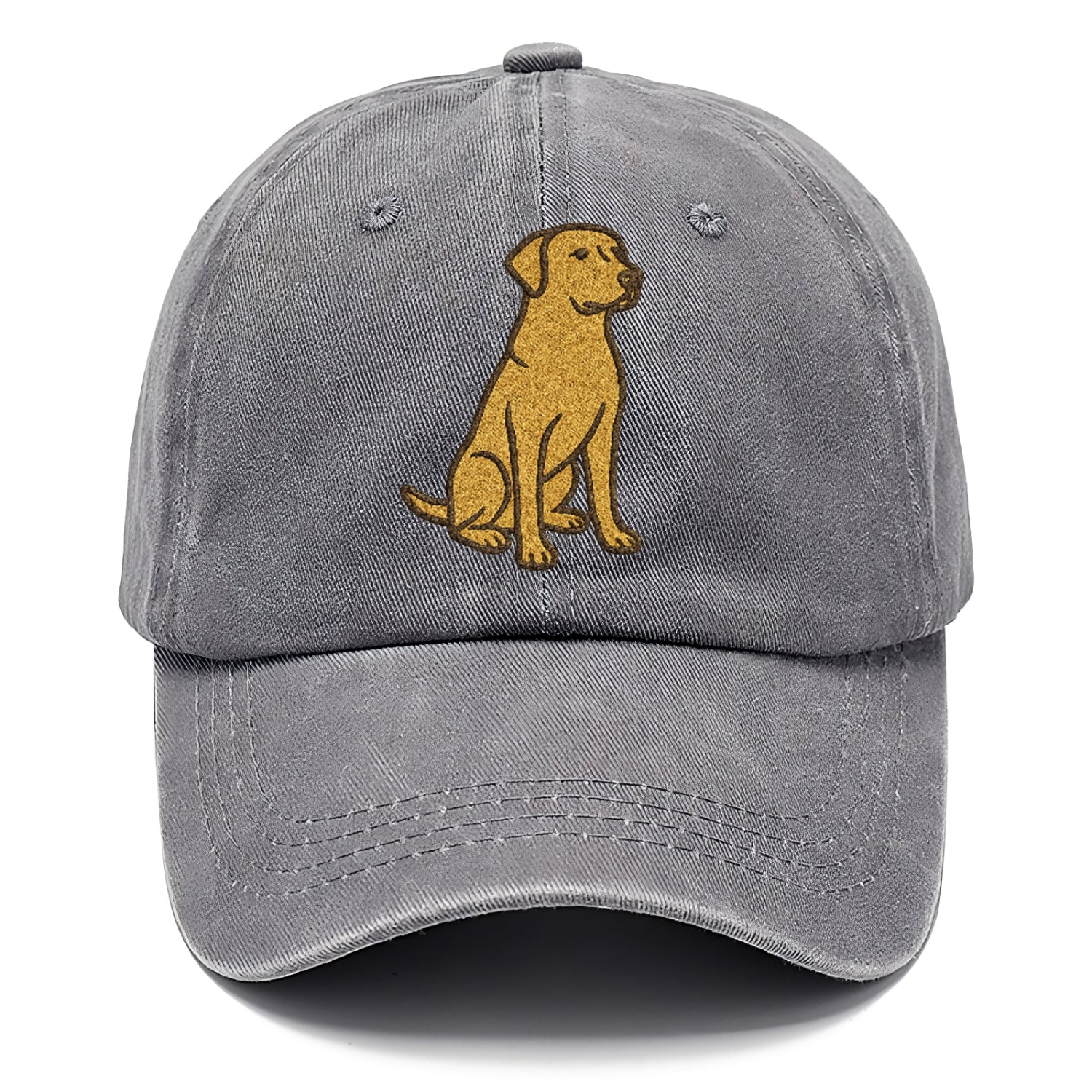 Labrador Retriever Yellow Lab Sitting Pose Hat