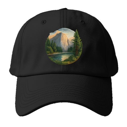 mountain lake serenity Hat
