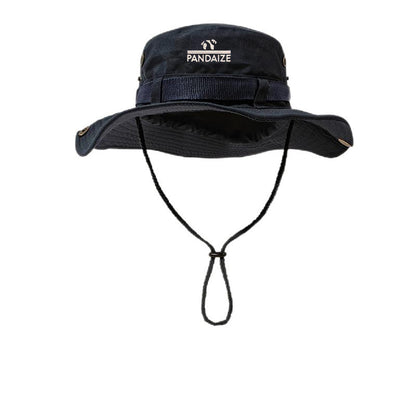 Pandaize Western Cowboy Hat – Adjustable Wide Brim Fishing Hat for Summer Sun Protection, Outdoor Adventures, and Hiking